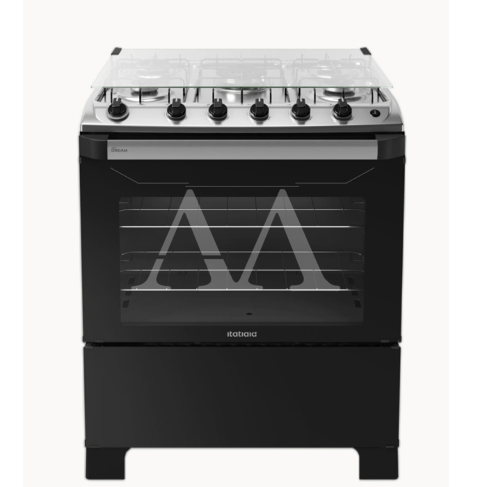 Fogao 5b Itatiaia New Dream Automatico Preto