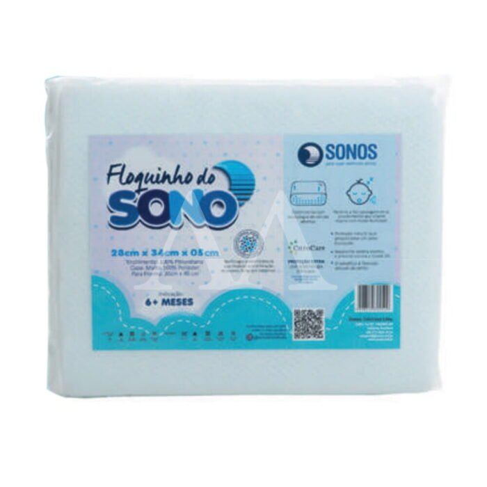 Travesseiro Sonos Floquinho 28x34x05