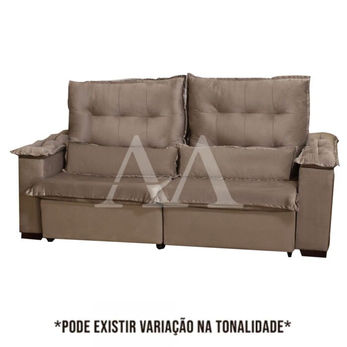 Estofado Rg Guatemala Retratil 2.20 Bege