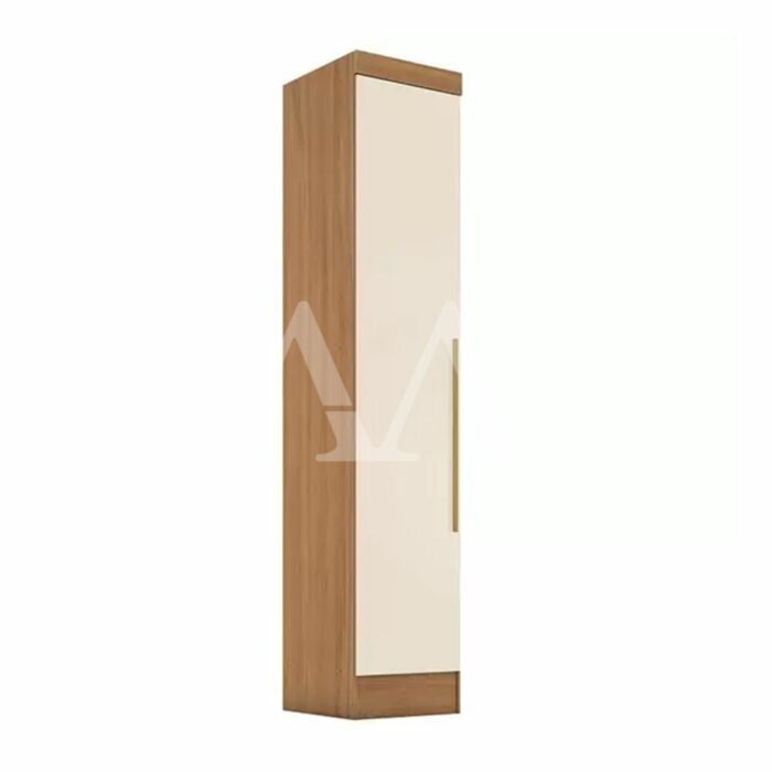 Roupeiro 1p. Abrir Rodial Smart Cinamomo/Off White 51gr1000